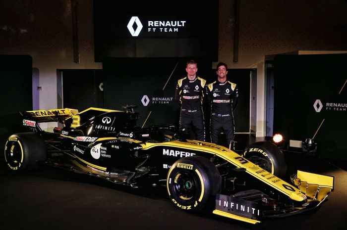 Tim Renault punya line-up pembalap Daniel Ricciardo sebagai pasangan baru untuk Nico Hulkenberg