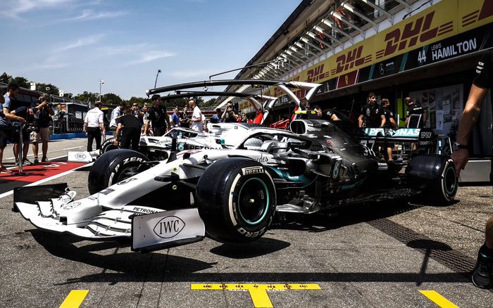 Tim Mercedes membawa sejumlah upgrade untuk mobilnya di F1 Jerman, termasuk membenahi area pendinginan