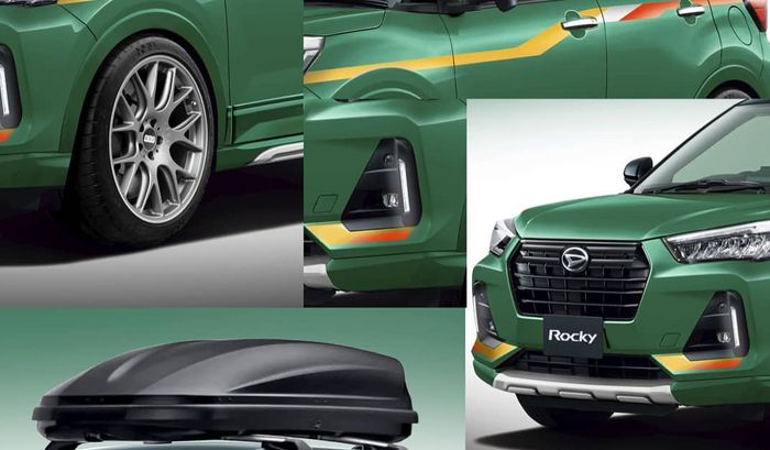 Detail ubahan digital modifikasi Daihatsu Rocky