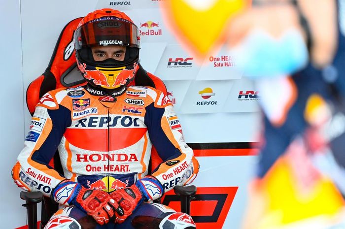 Bos Repsol Honda menyalahkan Michelin usai Marc Marquez gagal kecelakaan parah MotoGP Indonesia 2022
