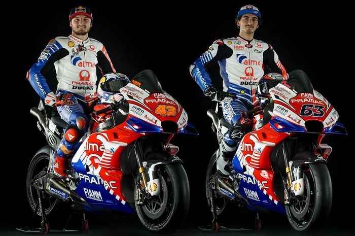 Jack Miller dan Francesco Bagnaia, pembalap tim Prama di MotoGP 2019