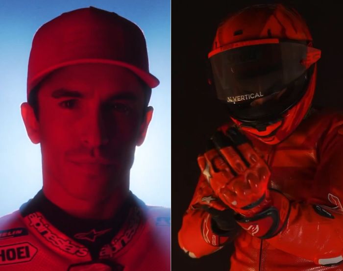 Baju balap spesial Marc Marquez