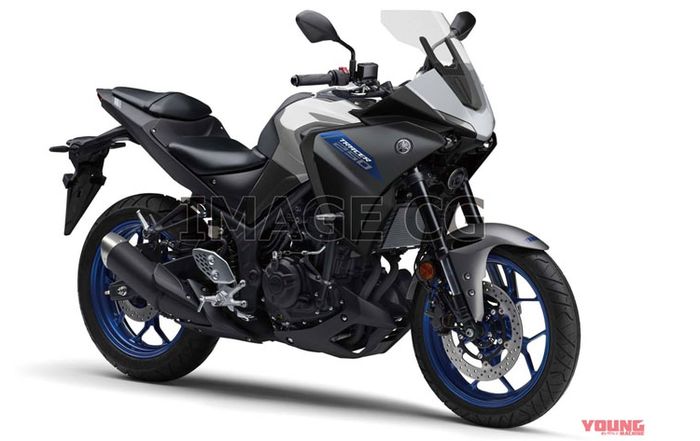 renderan Yamaha Tenere 250, kabarnya bakal bersaing di segmen adventure 250 cc.