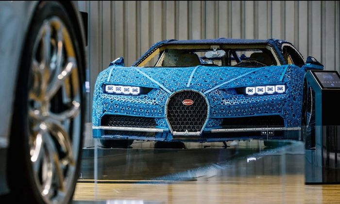 Fascia dari Bugatti Chiron Lego