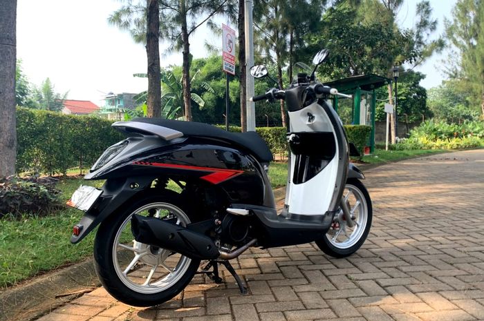 Honda Scoopy lawas modifikasi 