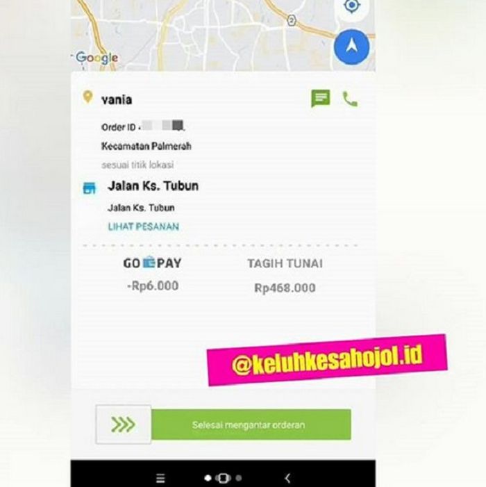 Pengemudi ojek online kena tipu ratusan ribu