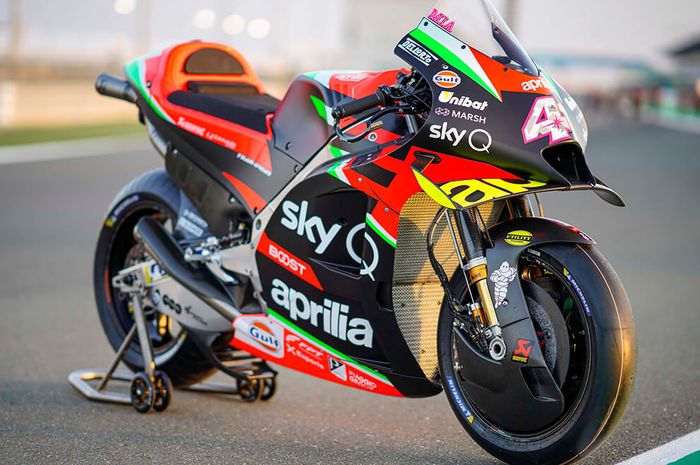 Aprilia dikasih izin ganti piston mesin di MotoGP 2021