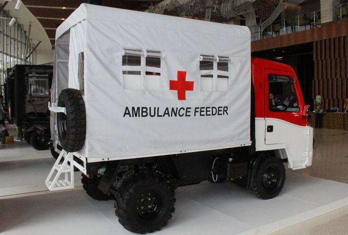 Kemenperin sebut AMMDes Ambulance Feeder cocok di segala medan jalan.