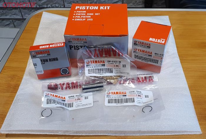 Piston Yamaha R15 V3 kit, lengkap dengan ringnya 