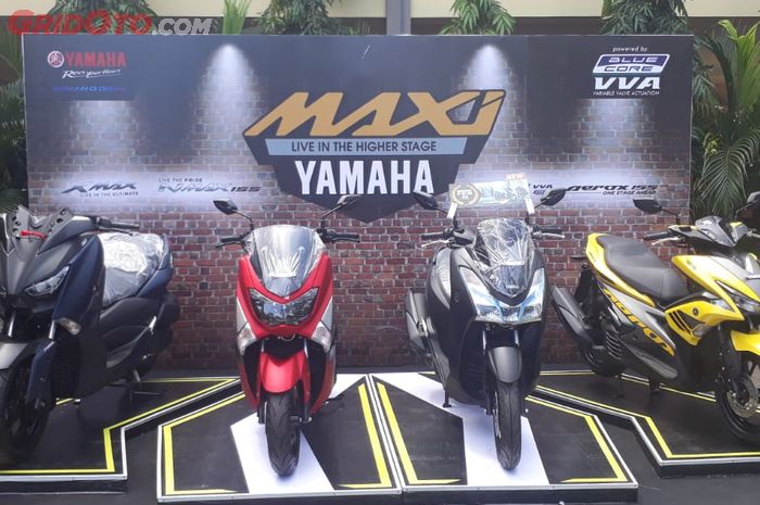 Deretan matic MAXI series Yamaha