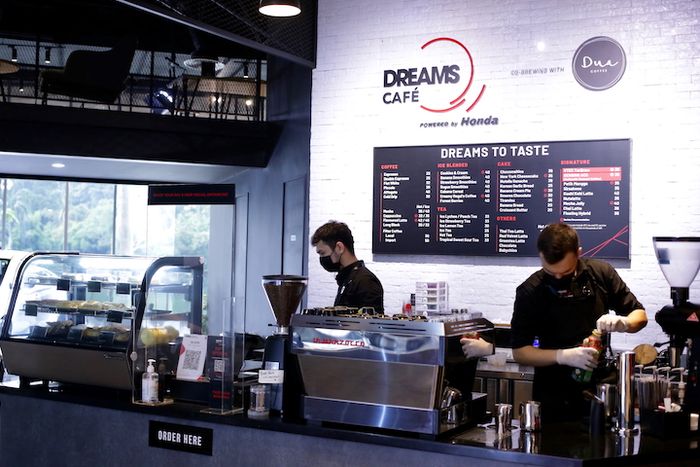 Dream Cafe by Honda bekerjasama dengan Dua Coffee
