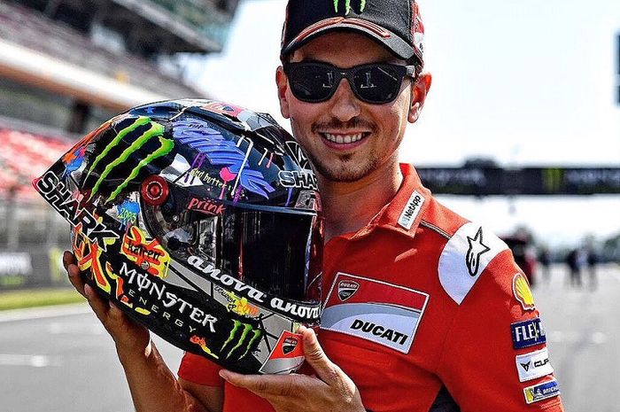 Jorge Lorenzo di MotoGP Catalunya