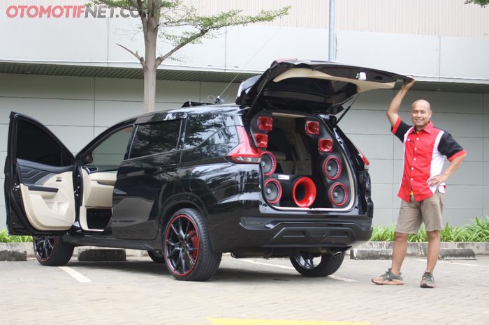Mitsubishi Xpander Jok Baris Ketiga Hilang, Audio Penuhi Belakang