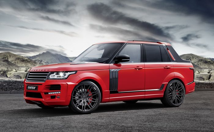 Range Rover berubah jadi pikap double cabin