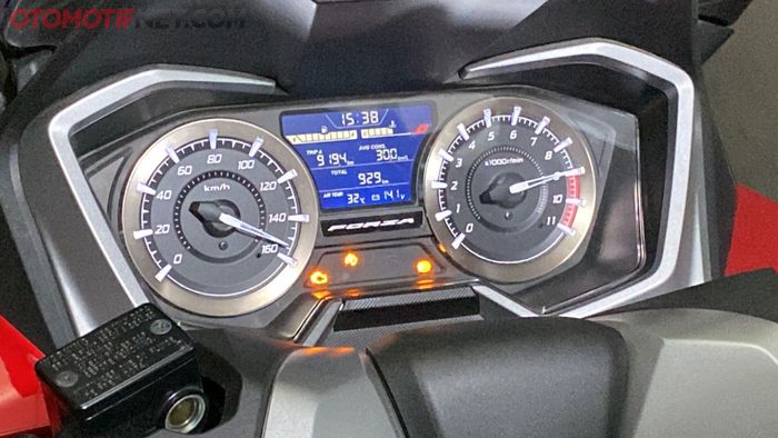Top speed Honda Forza 250 model 2021 di atas mesin dyno mencapai 155 km/jam dan limiter di 9.000 rpm
