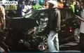 Bikin Gaduh Malam Hari, Brio Hitam Diamuk Massa, Mobilio dan Beberapa Motor Jadi Korban