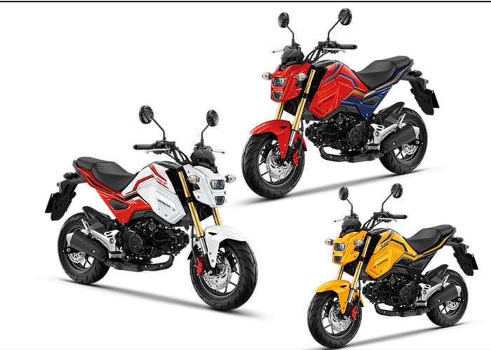 Honda New MSX125SF untuk pasar Thailand.