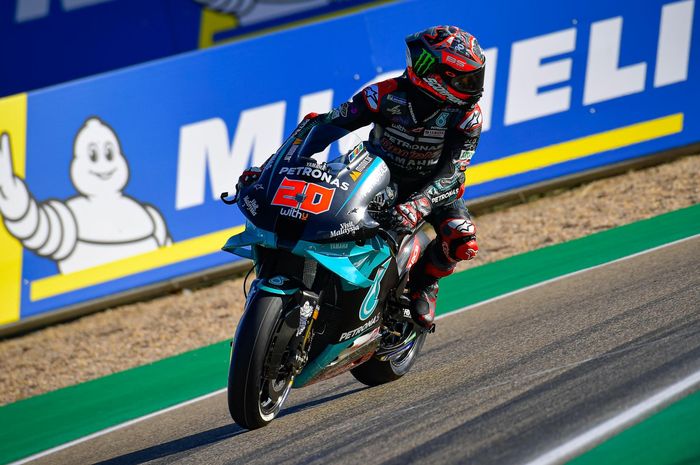  Lengser dari puncak klasemen sementara MotoGP 2020, Fabio Quartararo malah komentar begini usai MotoGP Aragon 2020