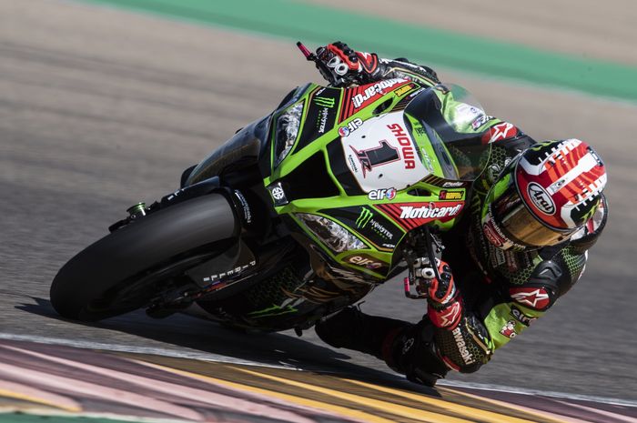 Jonathan Rea tak terkejar, sementara Scott Redding gagal menembus 10 besar di sesi FP3 WSBK Aragon 2020