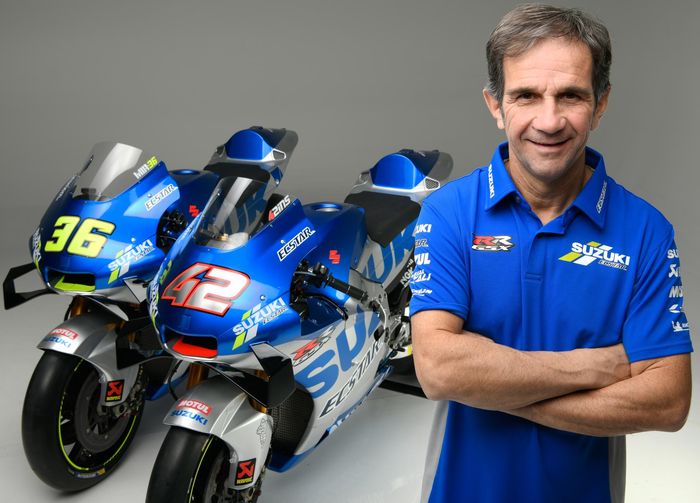 Ditinggal Davide Brivio setelah antar Joan Mir jadi juara dunia.