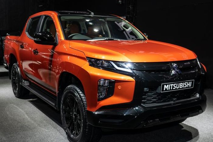 Modifikasi Mitsubishi Triton Baru Warna Oranye Aslinya Punya Mobil Honda Lho Gridoto Com