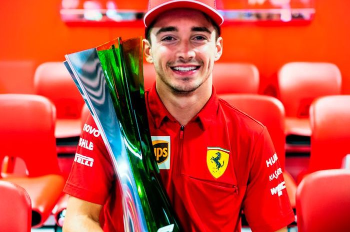 Charles Leclerc, menyatakan kemenangan di F1 Italia 2019 terasa sangat spesial karena Sirkuit Monza adalah kandang tim Ferrari