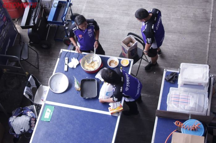  Tim Balap Thailand Bikin 'Dapur Umum' di ARRC Sentul