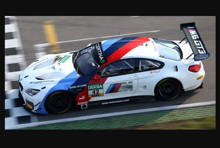 Ilustrasi BMW M6 GT3 Evo Racing Package