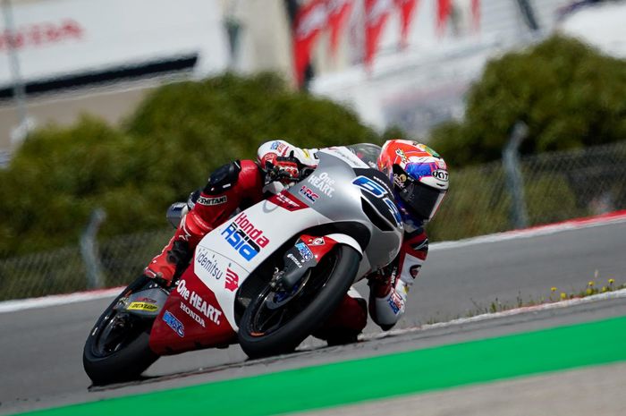 Mario Aji tercecer pada FP1 Moto3 Spanyol 2022