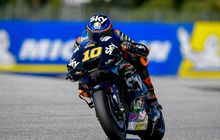 Luca Marini Hampir Podium Bareng Valentino Rossi di MotoGP Austria 2021