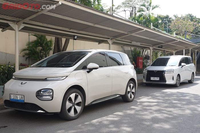 Disediakan juga unit test drive mobil Wuling 