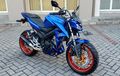 Detail Kaki-kaki Modifikasi Yamaha V-ixion Lightning Berpelek Lebar Plus Cakram Depan Ganda