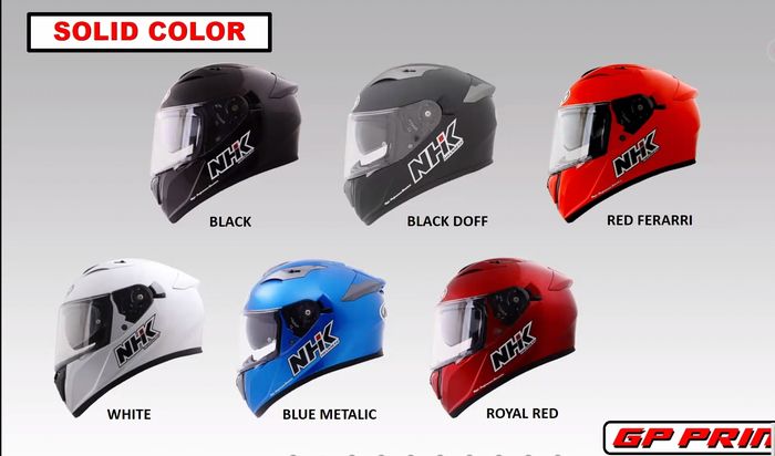 Pilihan warna solid NHK GP Prime