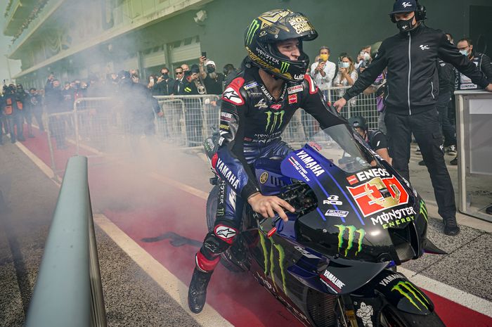 Jadi Juara Dunia MotoGP 2021, Yamaha siapkan kontrak baru untuk pagari Fabio Quartararo dari godaan pabrikan lain