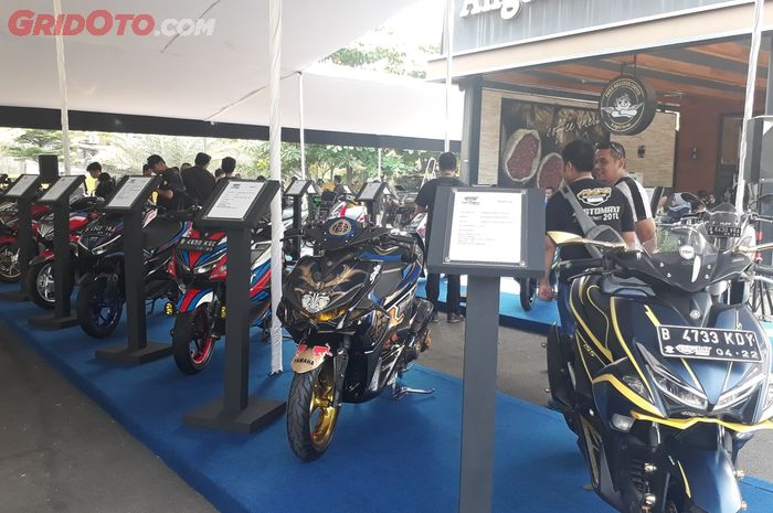 Line up peserta Customaxi Yamaha 2018 seri Bekasi