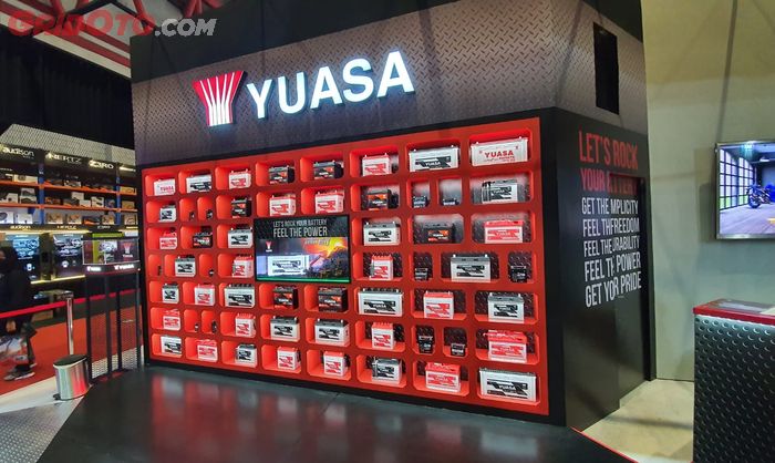 Booth Yuasa di IIMS 2022