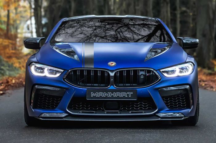 Modifikasi BMW M8 Competition hasil garapan Manhart, Jerman