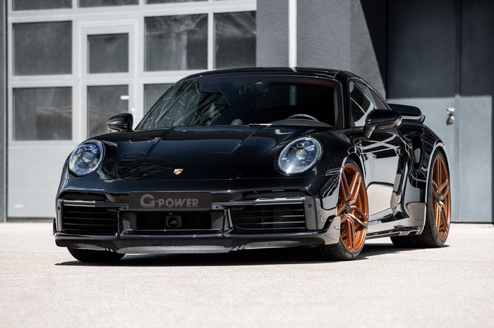 Modifikasi Porsche 911 Turbo S hasil garapan G-Power, Jerman