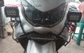 Yamaha NMAX Pakai Crash Guard, Tampang Tangguh Plus Tahan Benturan