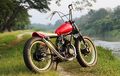 Manis Banget! Honda CG125 Hasil Kombinasi Chopper-Bobber