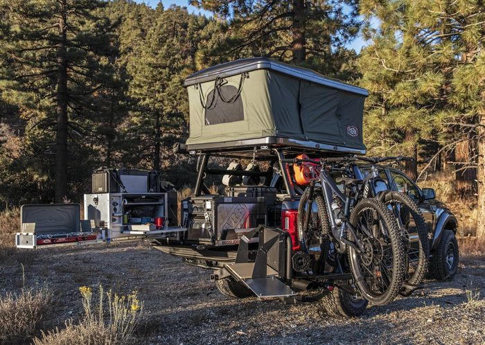 Modifikasi Ford Ranger dipenuhi kebutuhan berpetualang di bak belakang