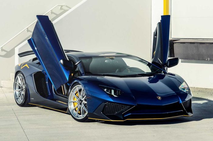 Modifikasi Lamborghini Aventador dengan ubahan simpel