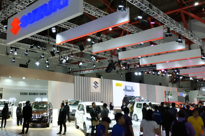 Suasana booth Suzuki IIMS 2019.