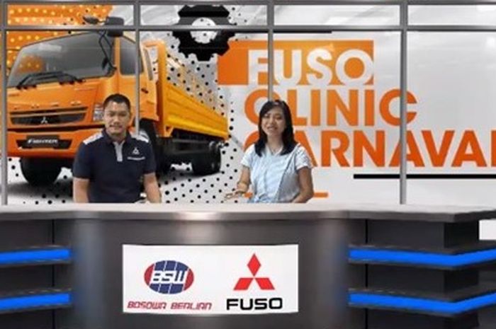 FUSO Clinic Carnaval sebagai bentuk sosialisasi program Layanan Purna Jual KTB