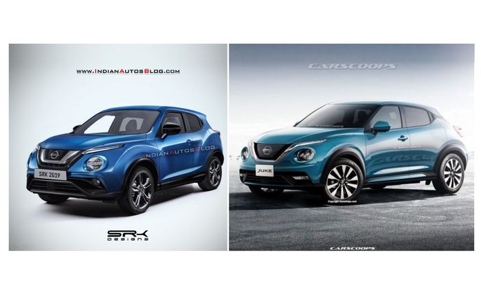 Prediksi desain Nissan Juke baru dari Indianautosblog dan Carscoops