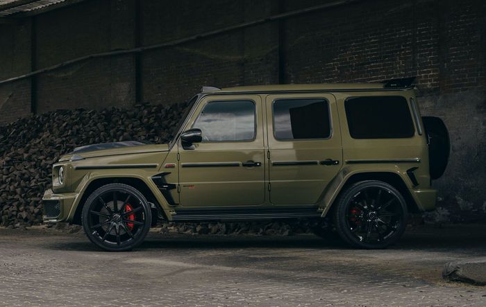 Tampilan samping Mercedes-AMG G63 hasil bedahan Fostla 