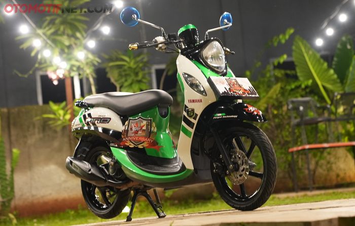 Yamaha Fino hadiah yang diberikan GRAVINCI chapter Jakarta Satu