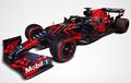Dominan Warna Merah, Tim Red Bull Resmi Pamerkan Mobil F1 2019