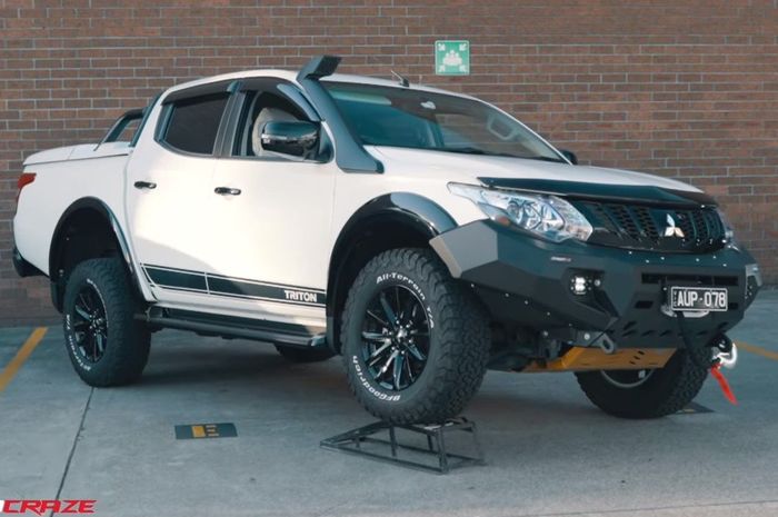 Modifikasi Mitsubishi Triton lawas tampil garang dipoles AutoCraze, Australia