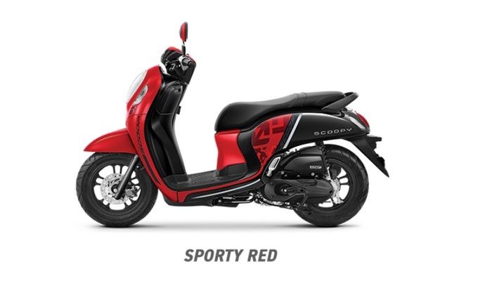 Pilihan warna Honda All New Scoopy